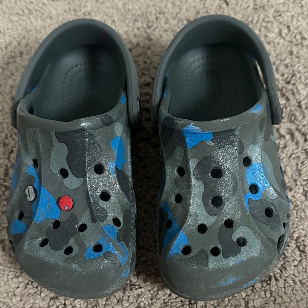 Kids Camouflage Clogs